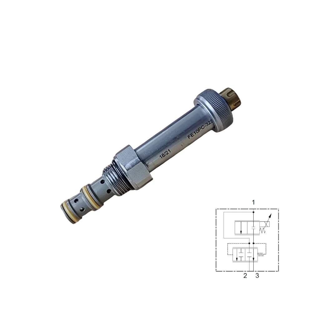 Proportional Compensation Valve Three-way Flow Control Valve Hydraulic