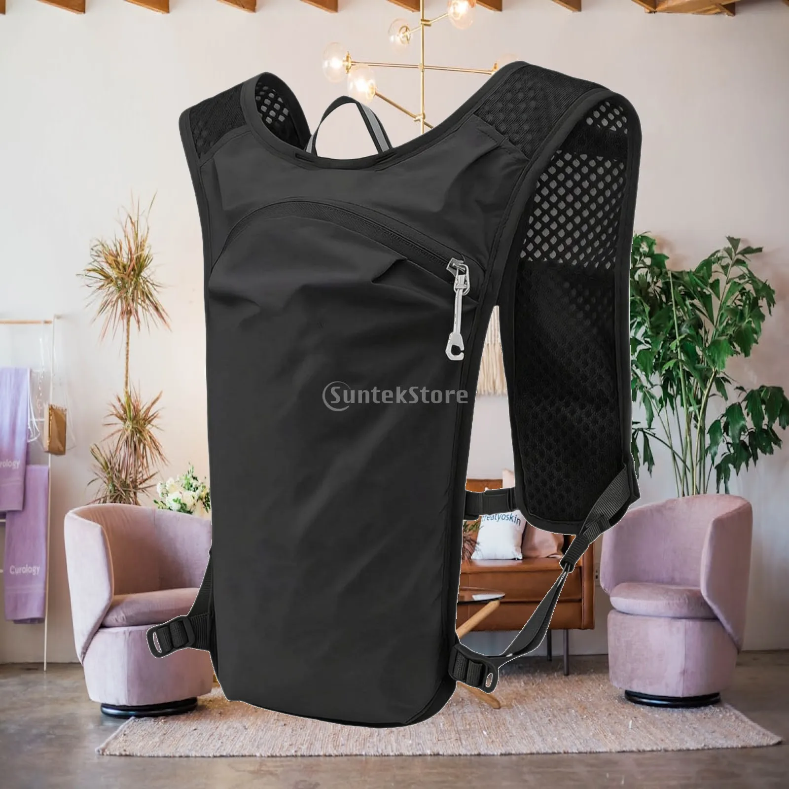 Lightweight Sports Backpack Sturdy Backpack with Mesh Padded Shoulder Straps Outdoor Daypack Quick-Drying Bag Casual