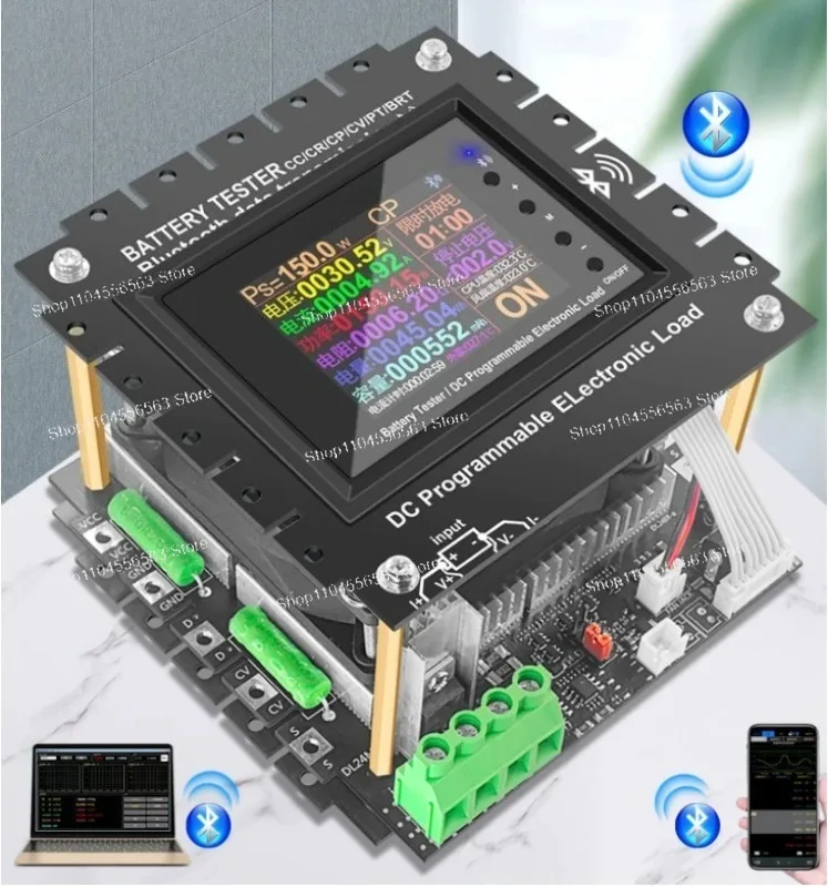 

200V40A Battery Capacity Tester, Intelligent Constant Current Discharge Aging Load for Lead-Acid Lithium Iron Battery