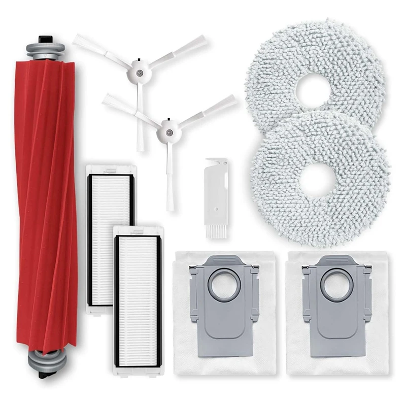 Cepillo lateral Compatible con Roborock Q Revo, accesorios para Robot aspirador, Compatible con Roborock P10