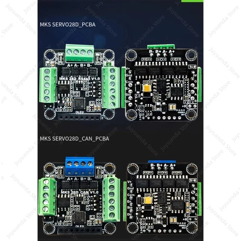 Control Module 28D 35D Closed Loop Stepper Motor Driver RS485 CAN MODBUS FOC