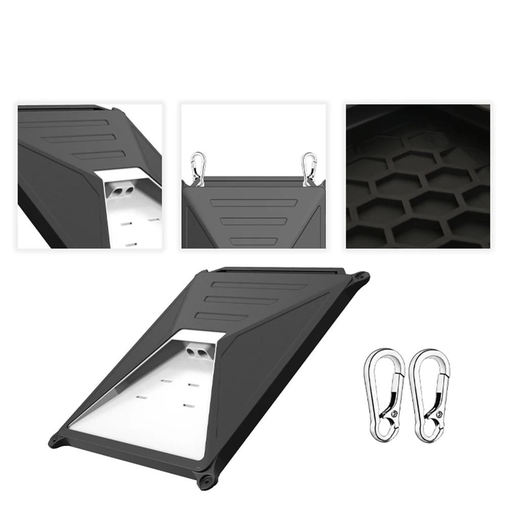 1set Protective Cover With Suction Cup Bracket For Starlink Mini Silicone Suction Cup Protective Cover Bracket Kit Accessories