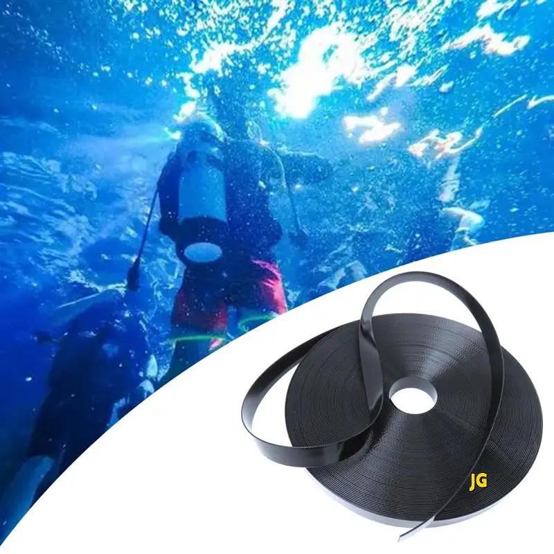 

Scuba Diving TPU Anti-Slip Tape For Diving Cylinders, Anti-Slip Tape For Underwater Diving 16.4Ft Black