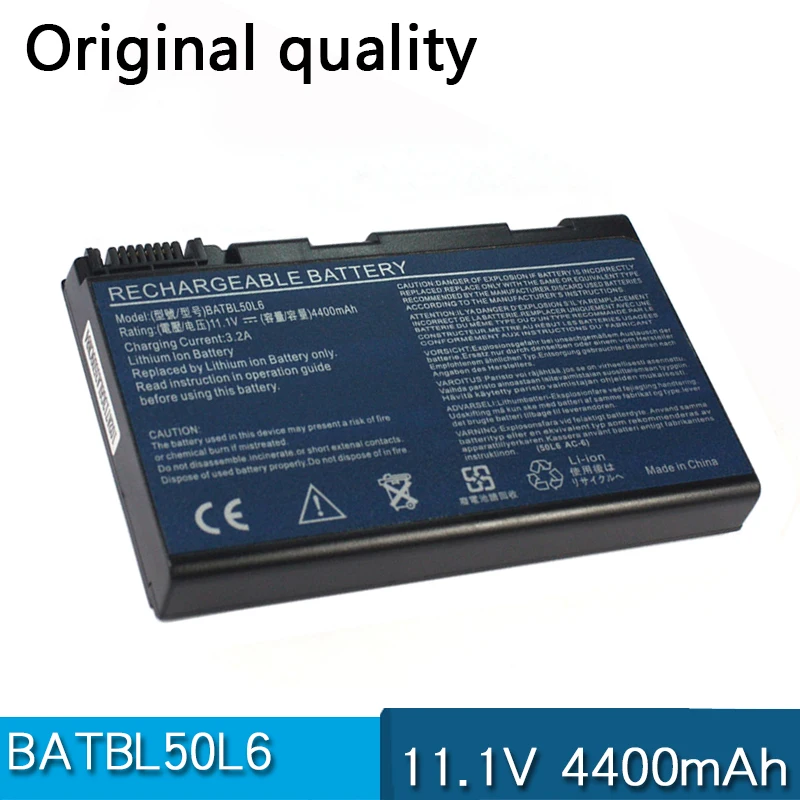 Новый аккумулятор BATBL50L6 для ноутбука Acer Aspire 3100 3103 3104 3690 3692 3693 3694 5100 5101 5102 5103 5110 5112 5113 5114 5115