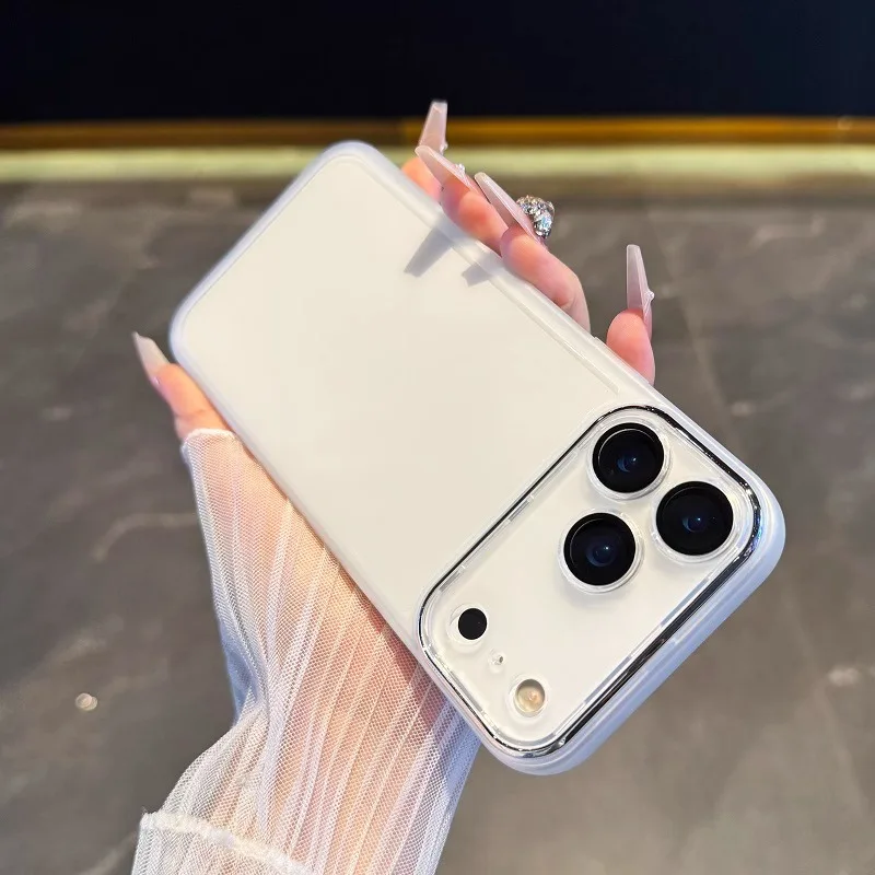 Für iPhone 17 Pro Max Hülle, transparent, weiches Silikon, TPU, ultradünn, transparent, stoßfest, Hüllen für iPhone 17 Air Back Cover