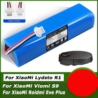 14.8V Original 12800mAh Li-ion Battery Lydsto R1,Roidmi Eve Plus,Proscenic M7 MAX,M7 Pro,M8 Pro,U6,Lenovo LR1 Vacuum Cleaner