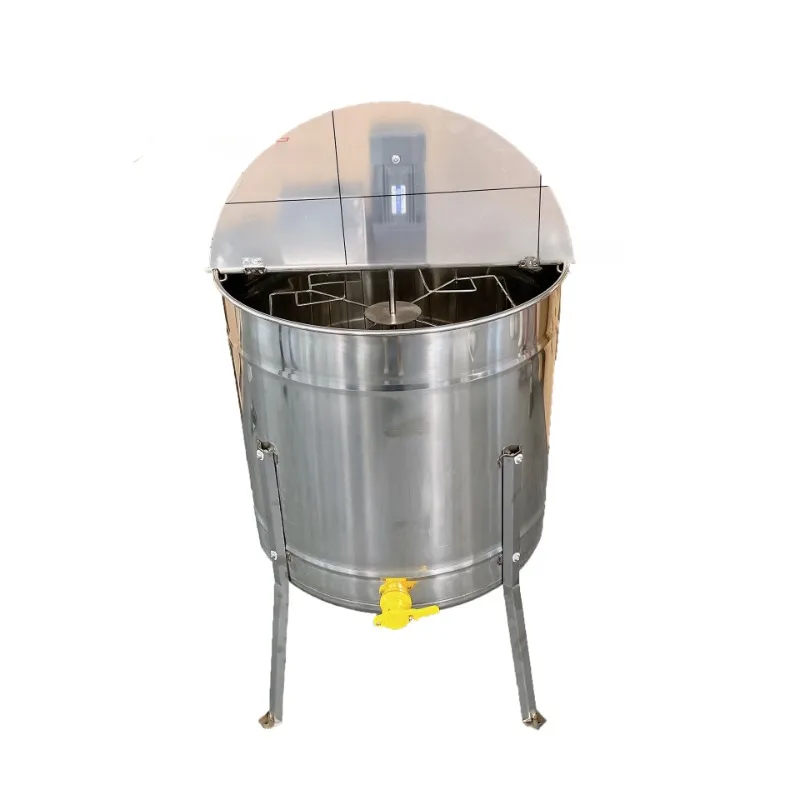 

4-Frame Electric Honey Centrifuge Stainless Steel Honey Extractor Beekeeping Tools Wholesale and Export