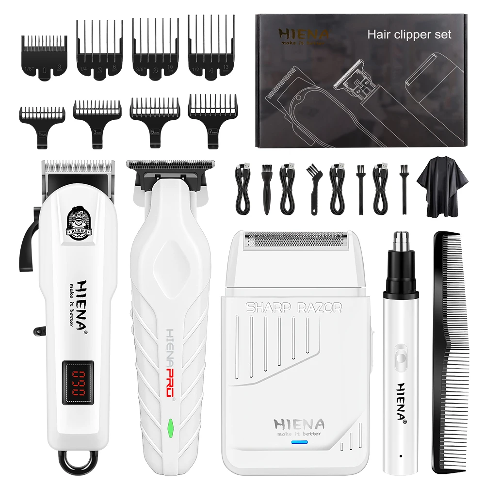 hiena-4-in-1-hair-clipper-kit-usb-lcd-trimmer-shaver-nose-trimmer-men-salon-home-barber-grooming-set