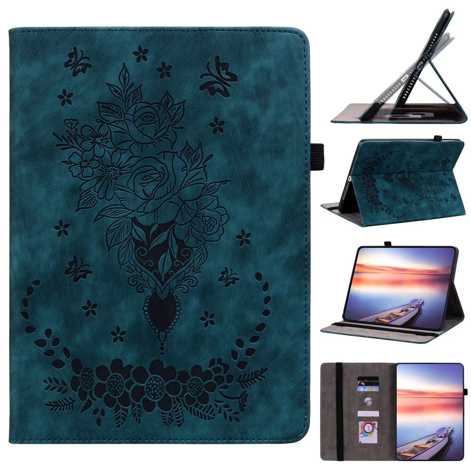 

Printed PU Leather Case Universal for Official Xiaomi Pad 7 Pro 2024 11.2 inch Adjustable Stand Cover Shockproof With Pen Holder