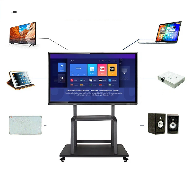 

75 Inch State-of-the-Art Interactive LCD Smart Electronic Teaching Board Office-Ready Interactive Whiteboard