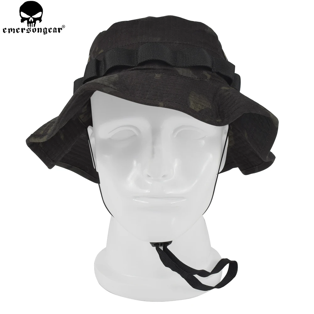 EMERSONGEAR Bonnie Cap Camouflage Hat Multi-camo Black Emerson Wargame Sports Fishing Outdoor Actitivies Cap