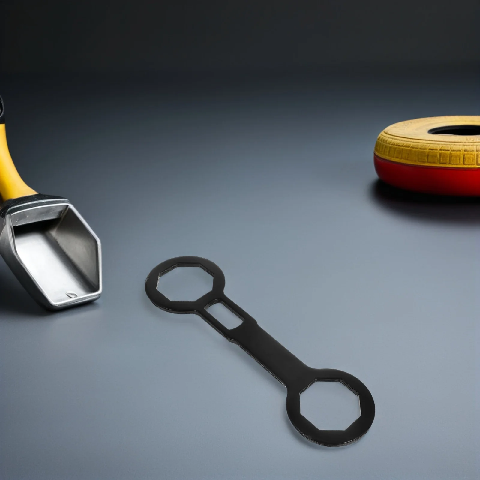 

Motorcycle Shock Absorber Spanner Steel Singlehole 46mm 50mm Motorcycle Fork Cap Wrench Shock Adjustment Motorcycle Tool