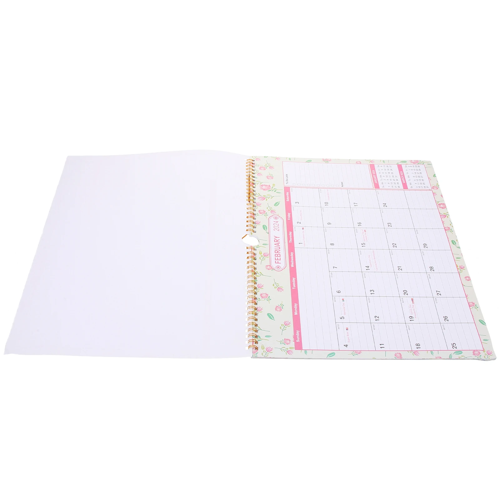 

2024 Desktop Ornaments Golden Medium Monthly Planner Simple Monthly Calendar For Home Sturdy Wall Holiday Home Office