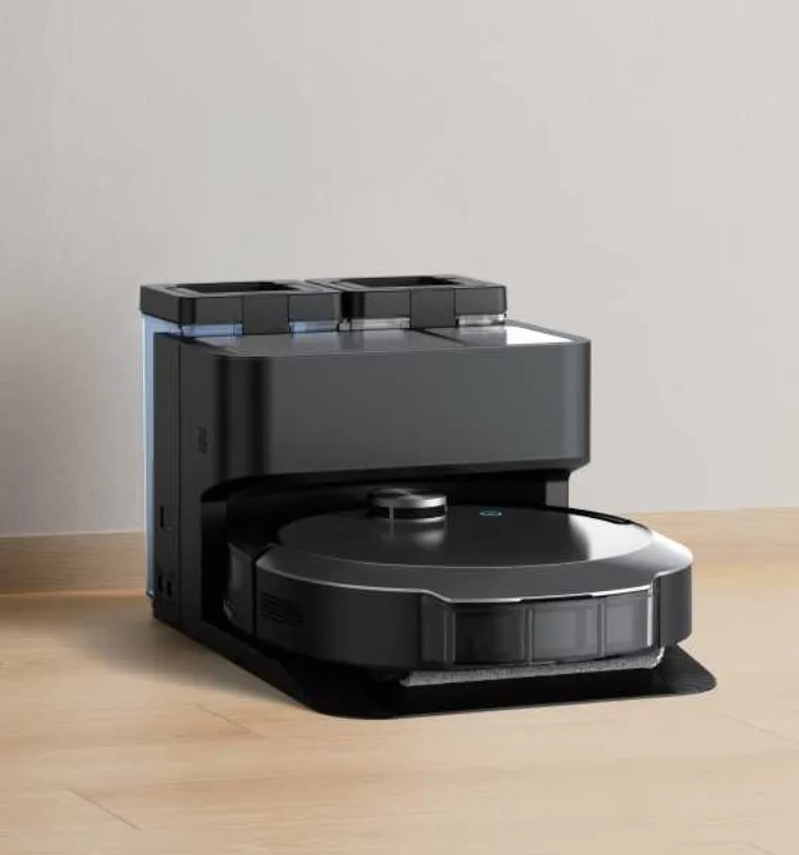 مكنسة وممسحة روبوت قوية لعام 2025 مع نظام ركوب الدراجات المائية التلقائي - روبوت التنظيف الذكي للسجاد والأرضيات الصلبة