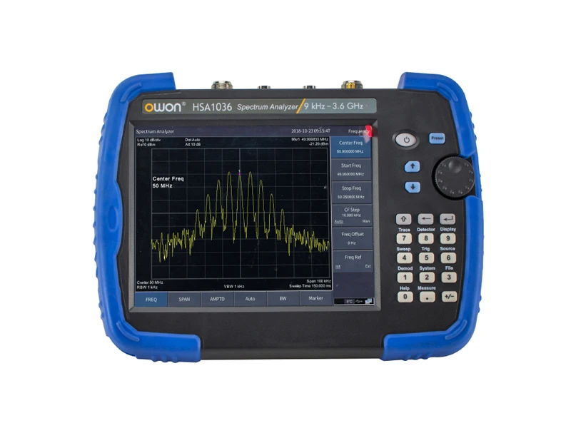 OWON-analizador de espectro de alta frecuencia, serie OWON XSA HSA, analizador de espectro Digital, frecuencia de 9 kHz hasta 3,2 GHz