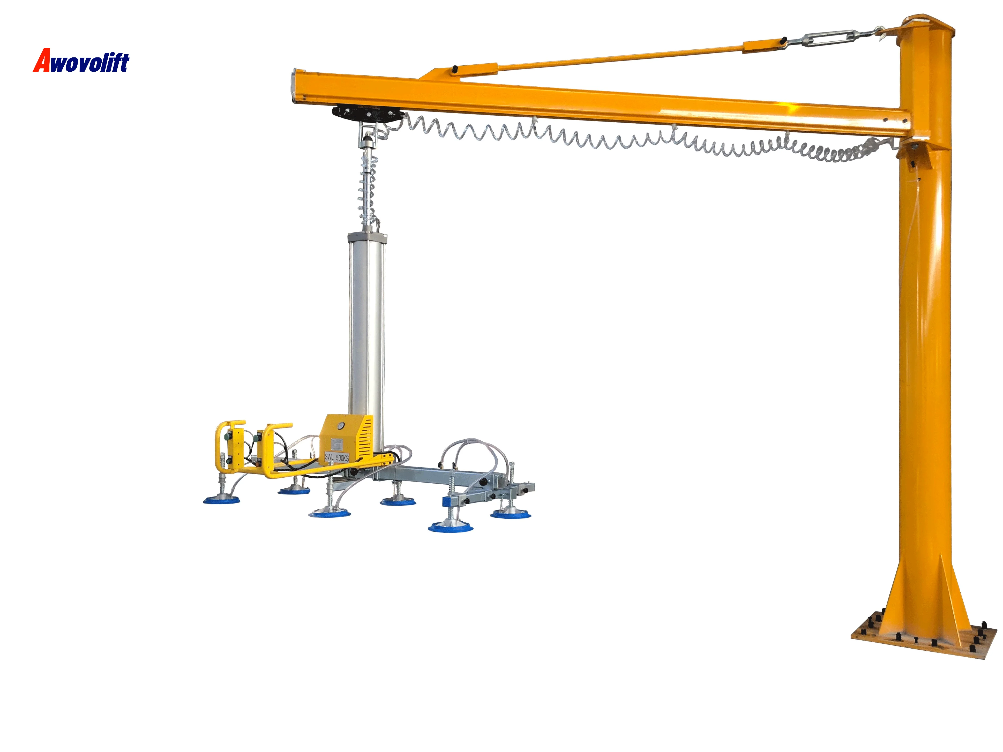 Awovolift Sheet Metal Vacuum Lifter With Telescopic Function Can Be Used For Both Small And Large Plate Easy To Opreation