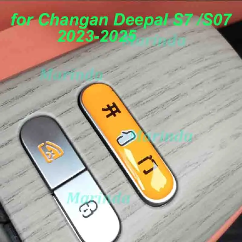

Car Open Door Button Epoxy Sticker for Changan Deepal S7 S07 2023-2025 Lift Panel Open Button Cover Interior Accessories