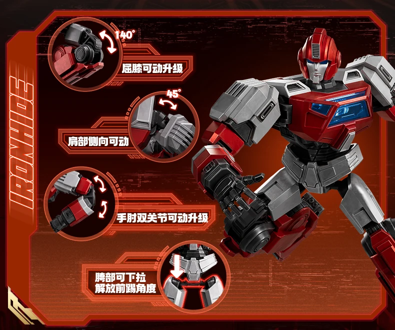 BLOKEES Original Transformation ONE SHOCKWAVE SOUNDWAVE IRONHIDE Klassische Klasse Baustein Action Figur Spielzeug Sammlung Geschenk – Detail 23