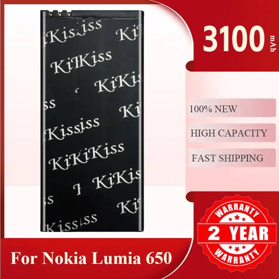 Replacement Mobile Phone Battery BV-T3G For Nokia Lumia 650 RM-1154 - view 2