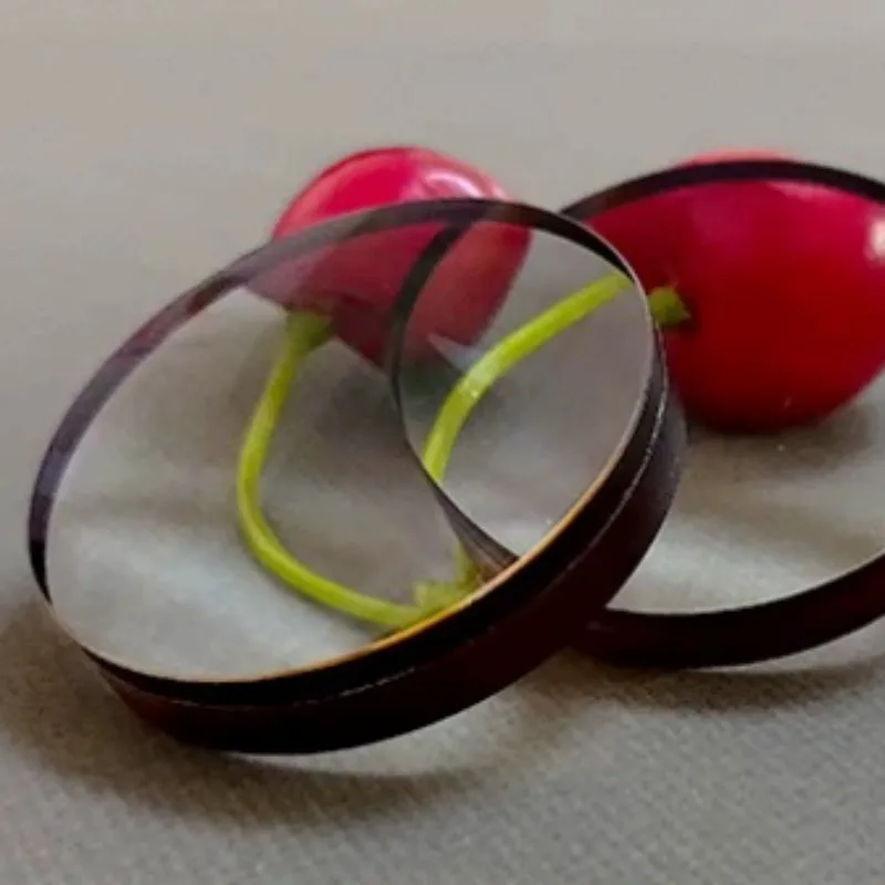 Cemented doublet convex lens achromatic diameter 52 focal length 200