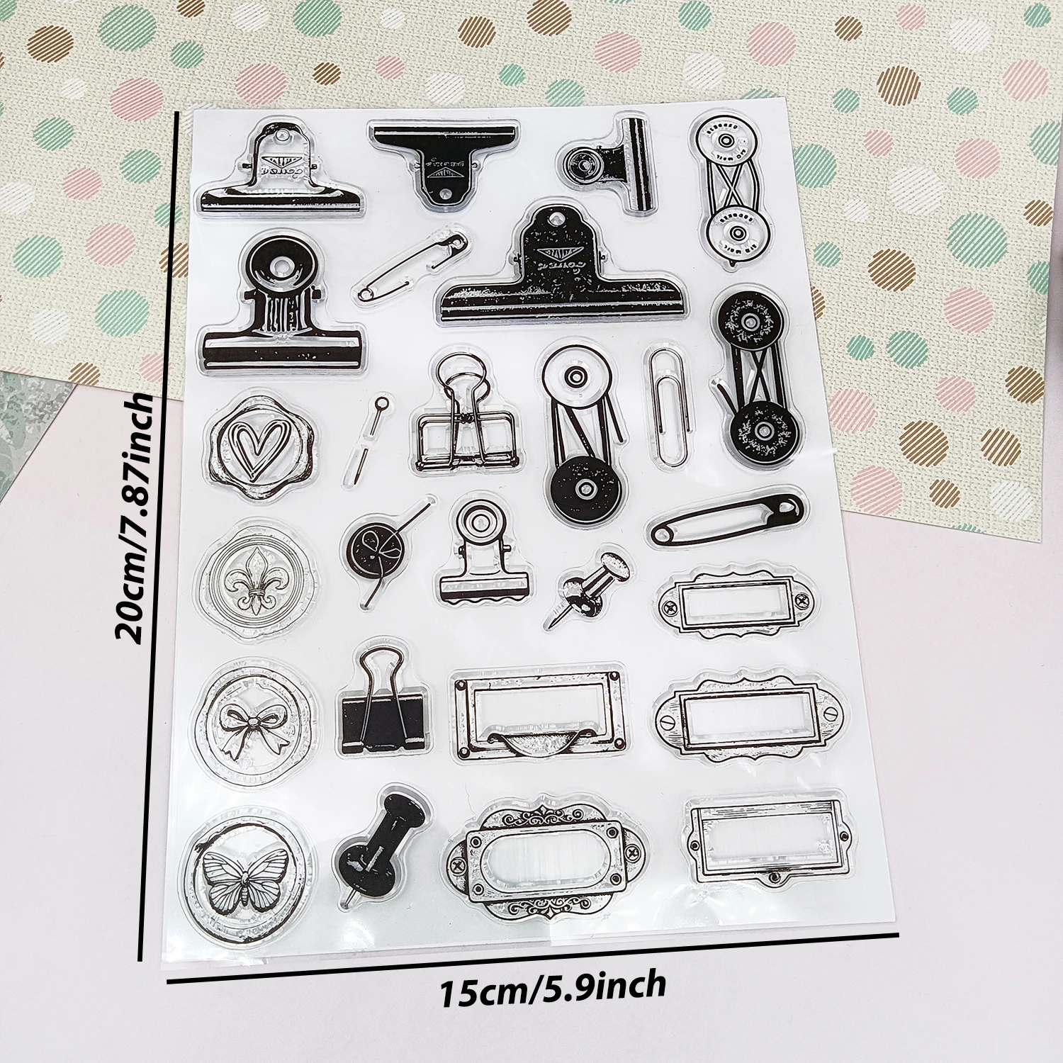 Thumbnail 2 - #9 New Office Rubber Stamps Arrivals