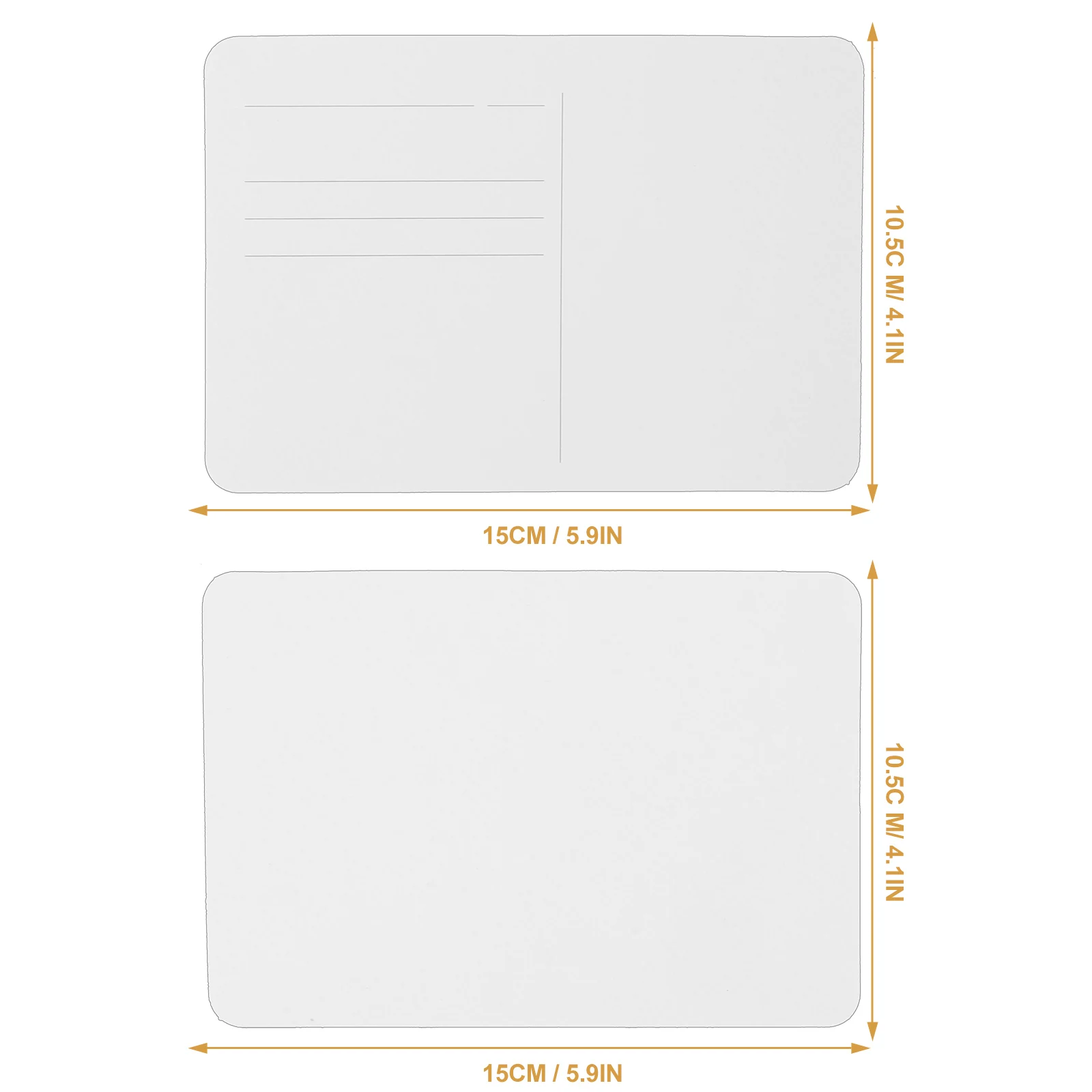 

12pcs Watercolor 10 5x15cm Blank Greeting Thickened Multi Function Note Cards DIY Thanks Gift Cards Classic Design Smooth