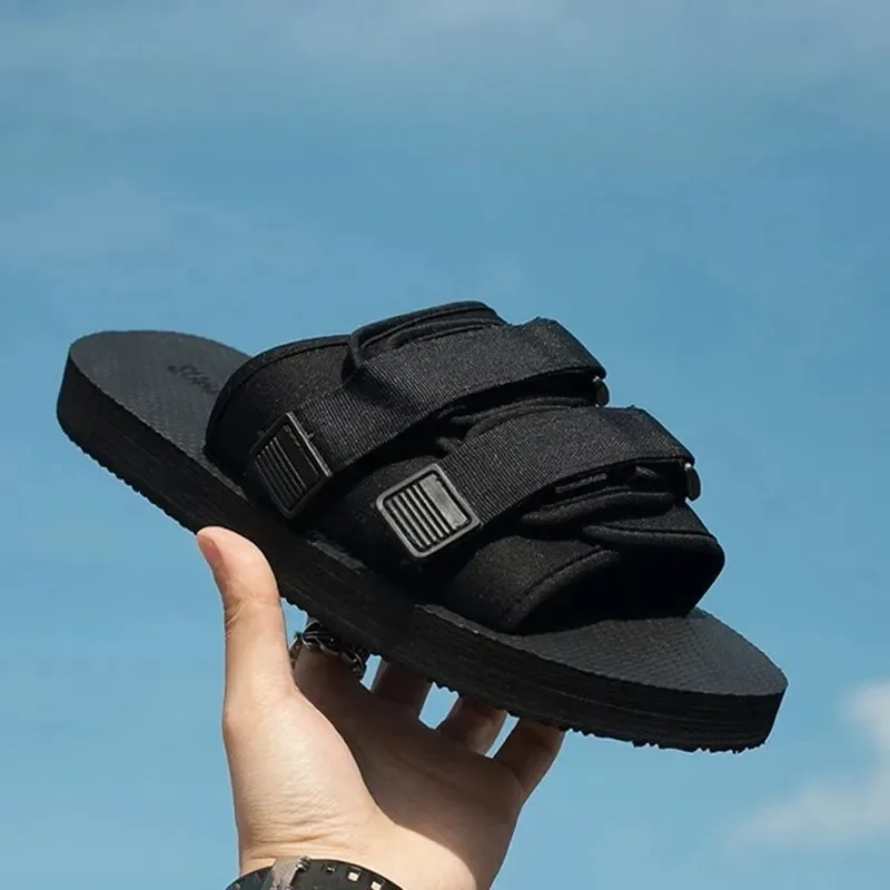 Men's and Women's Casual Couple Slippers, Beach Sandals, Summer Outdoor Shoes, Household Slippers