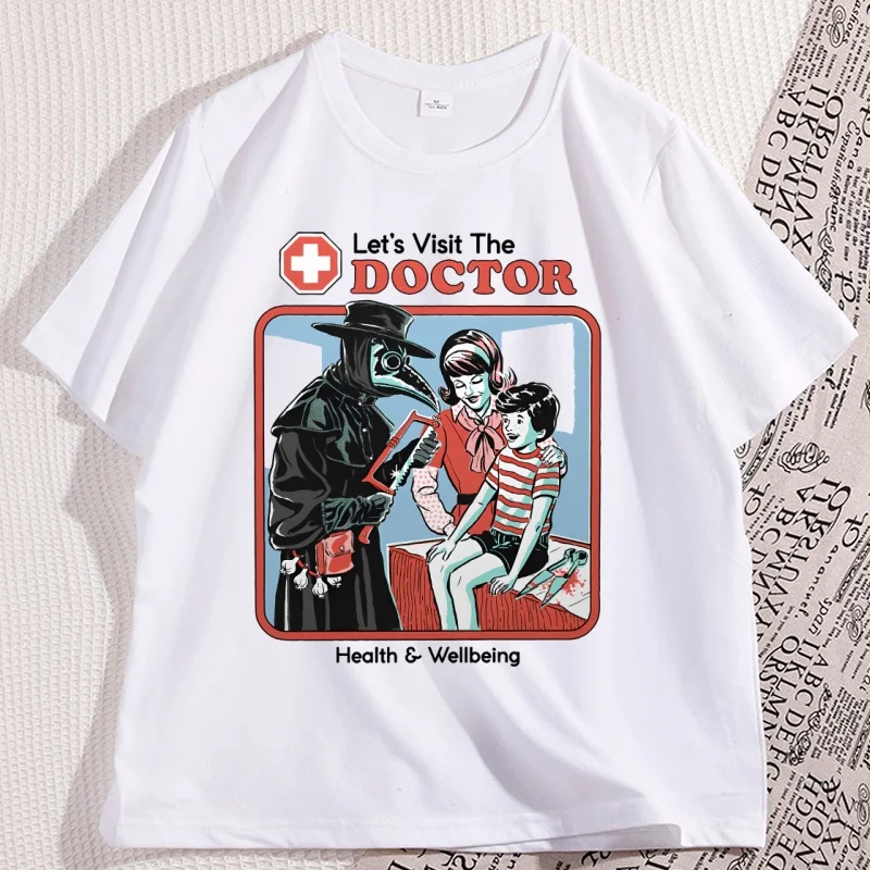 The Treating Doctor T-Shirt Men Women Casual Cotton Short Sleeve Tshirt Round Neck Tee Shirts Comfortable Top Unisex Clothes