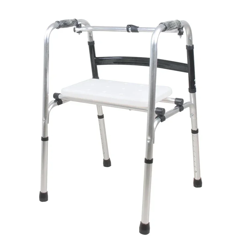 Disabled Use  Medical Mobility Wheeled Walker Device With Seat For Seniors Adult Elderly Patient