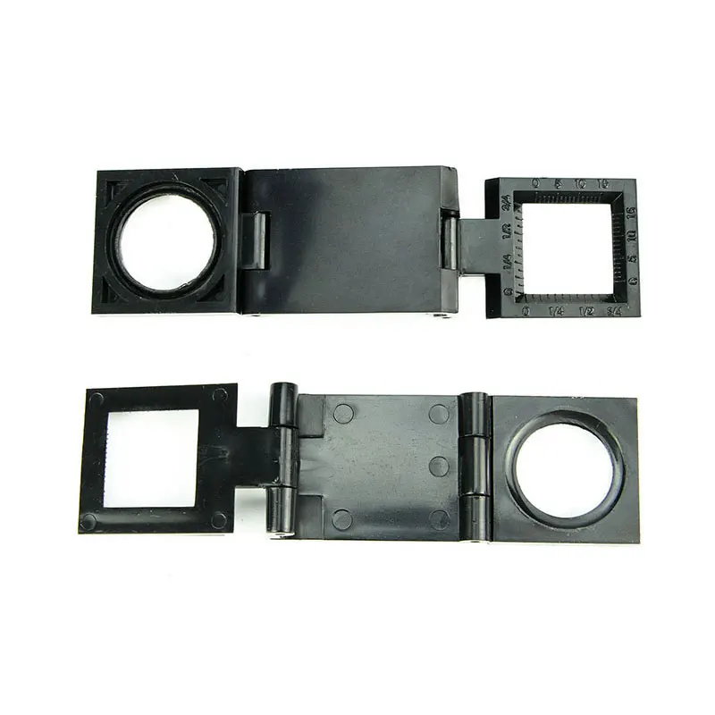 MG14110 8X Folding Linen Tester Cloth Thread Counter Magnifying Glass 2pcs MG14111