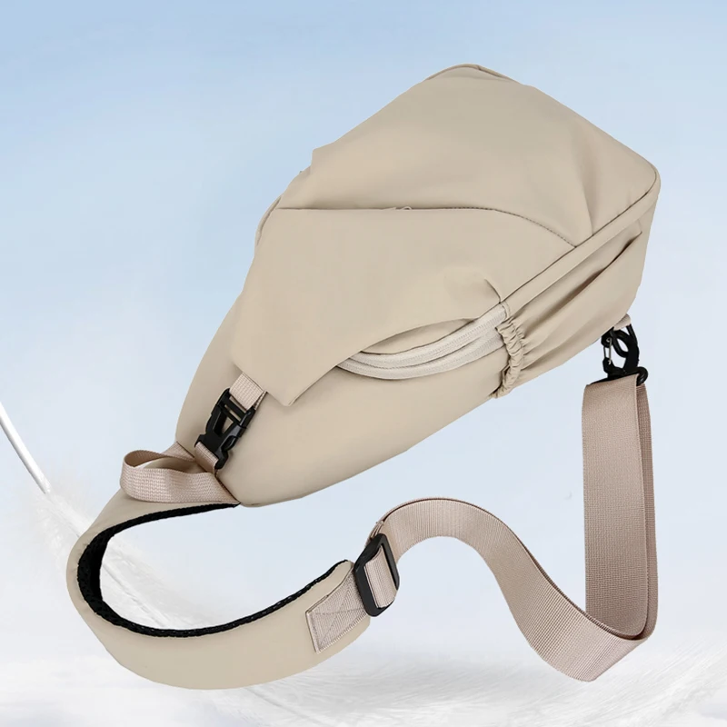 Unisex Große Kapazität Brusttasche Lässige Reise Wasserdichte Einzelschultertasche Einfache Multifunktionale Umhängetasche – Detail 2