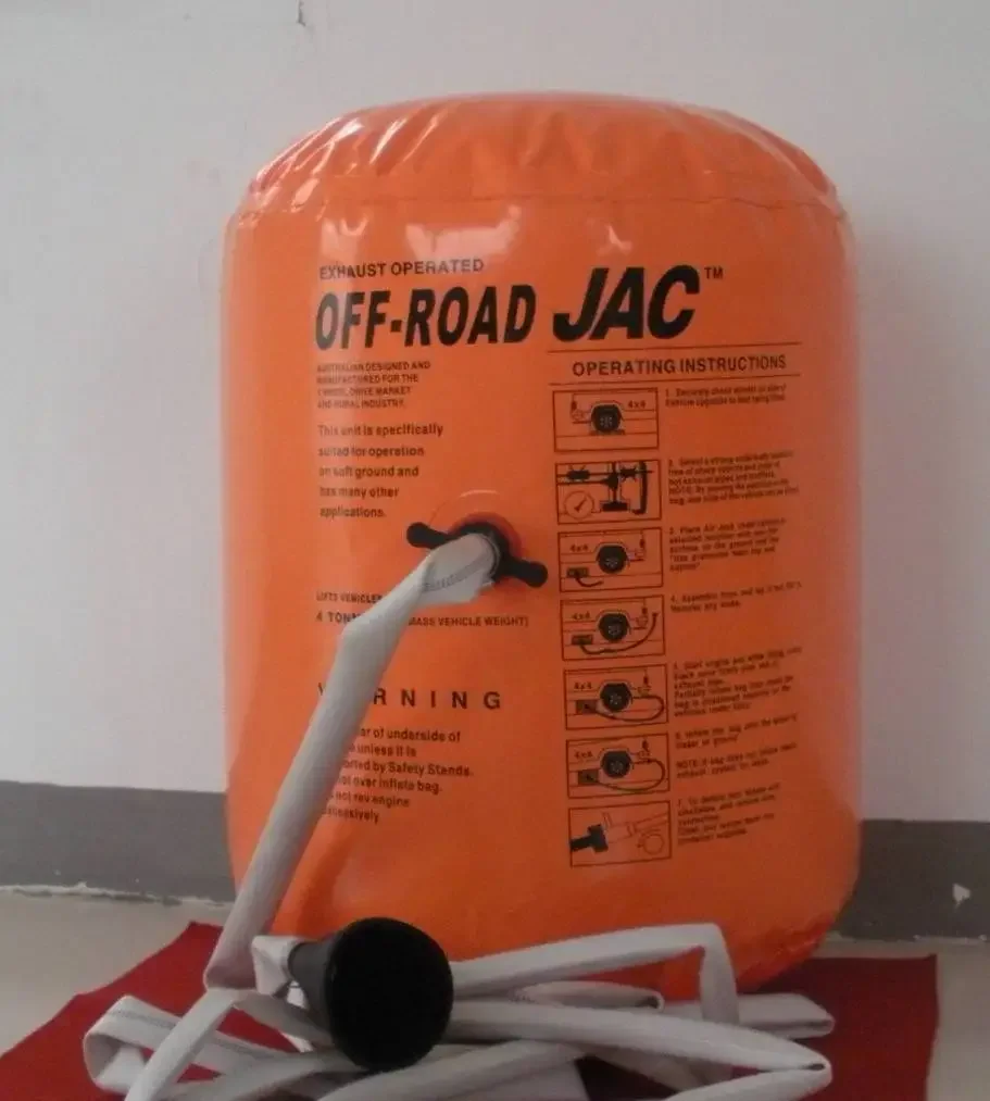 Off-road airbag top 3 tons three tons car inflatable jack tail gas and air pump dual-use extrication genie