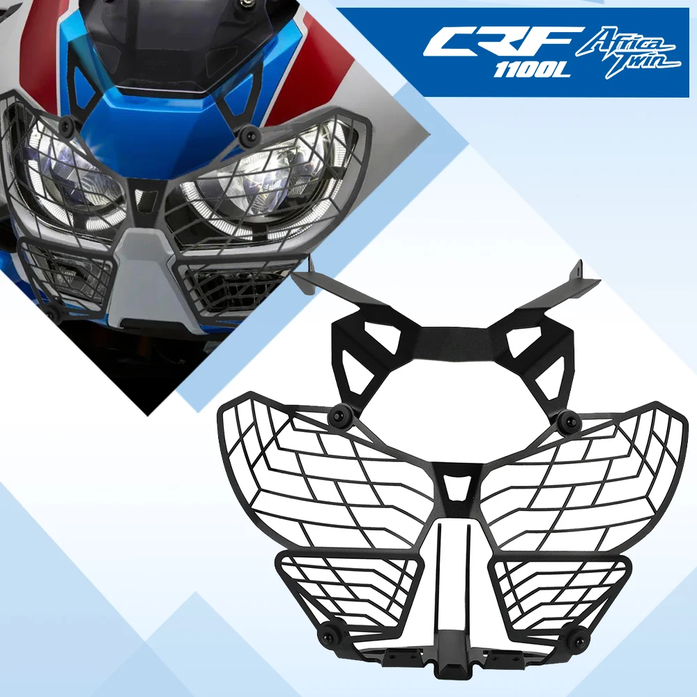 

Motorcycle Headlight Grille Guard Head Lamp Cover Protector For HONDA CRF1100L CRF 1100L 1100 L AFRICA TWIN ADVENTURE SPORTS