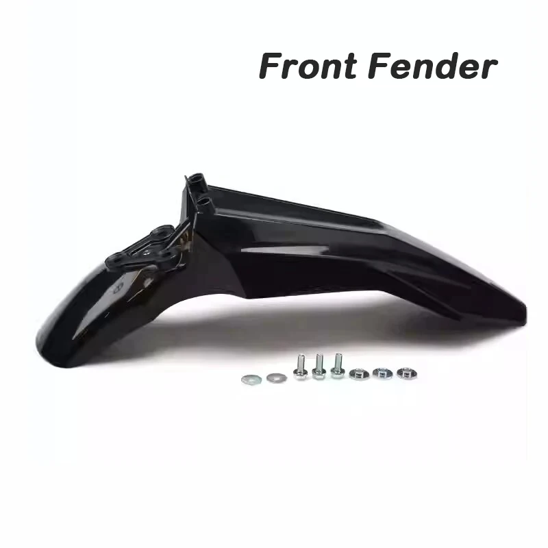 OEM Front Fender With Bushings Washers Mounting Screws For Hyper Bee Off-Road Electric Dirt Bike Splash Mudguard