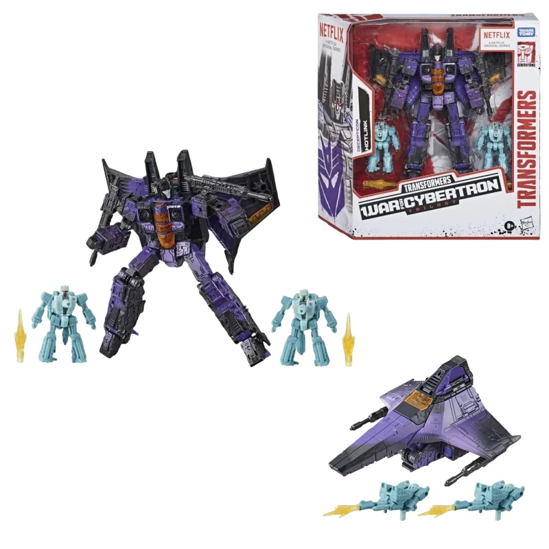 In Stock Takara Tomy Transformers War for Cybertron Trilogy Netflix Hotlink Anime Figures Robot Toys Action Figure Gifts Hobbies