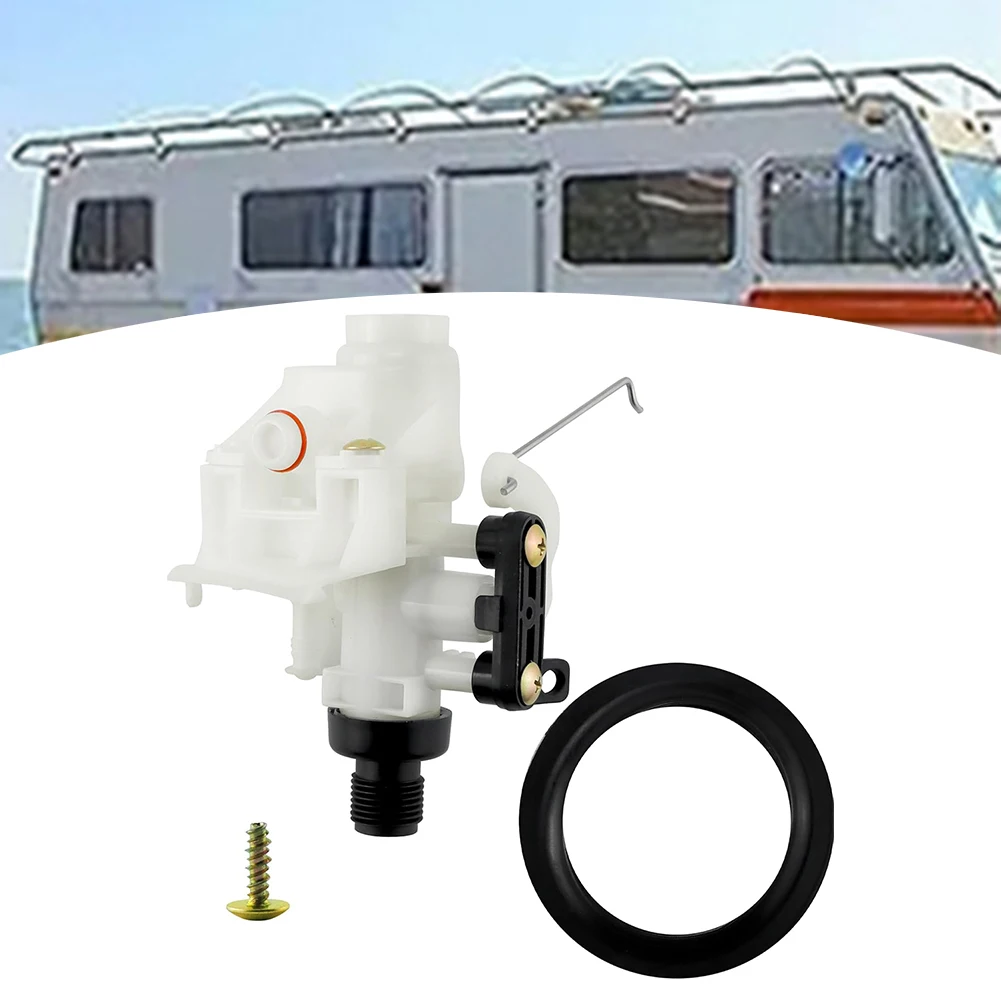 Toilet Parts Kit Toilet Water Valve For Bathroom Repair Size 14*5*5cm Wear-Resistant Material Design Toilet Parts