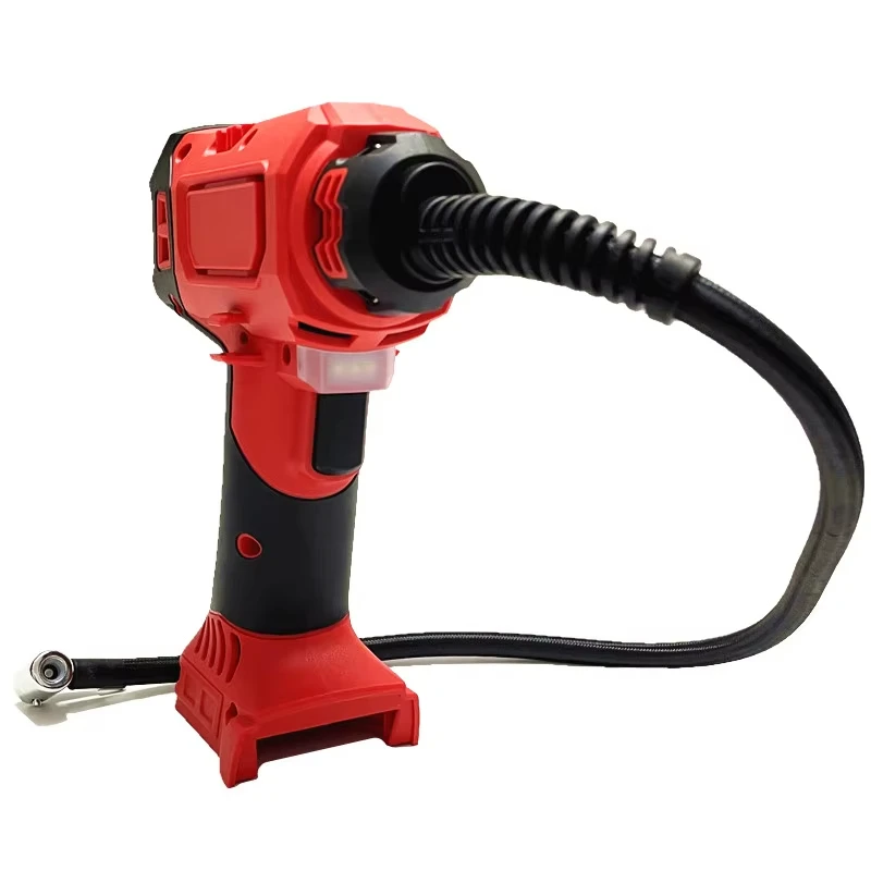 Electric Air Pump Cordless Car Tire Auto Inflator Handheld Air Compressor With Digital Pressure Gauge For Milwaukee 18V Battery
