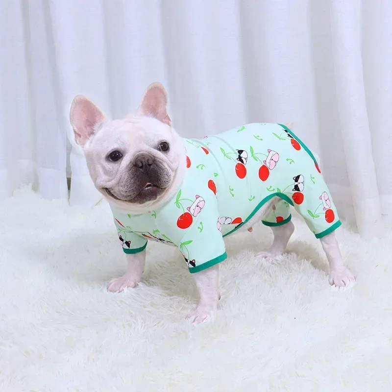 French Bulldog Clothes Jumpsuit Pajama Poodle Schnauzer Pug Dog Clothing Pyjama Frenchie Dog Costume Apparel Outfit Dropshipping