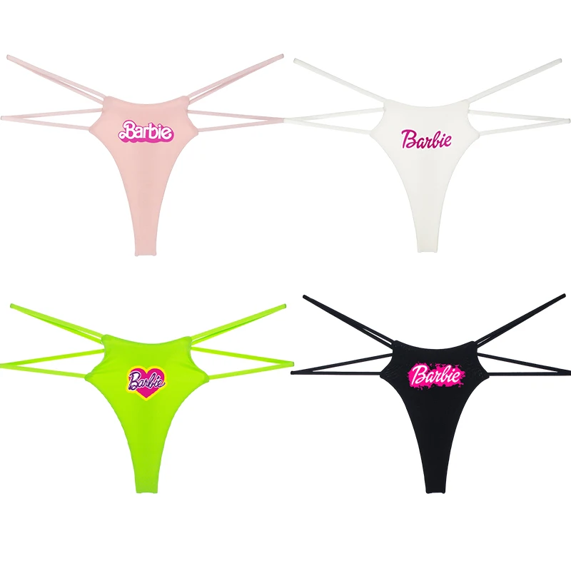 Sexy Barbie Thong Briefs Kawaii Fashion Girls Comfortable Seamless Underwear Breathable Women G Strings Intimates Panties Gifts