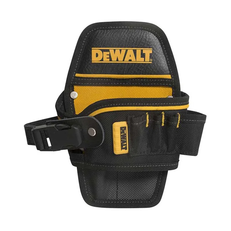 DEWALT DWST83486-1 Compact Drill Pouch Adjustable Buckle Convenient High Quality Durable 6 Pockets Tool Bag