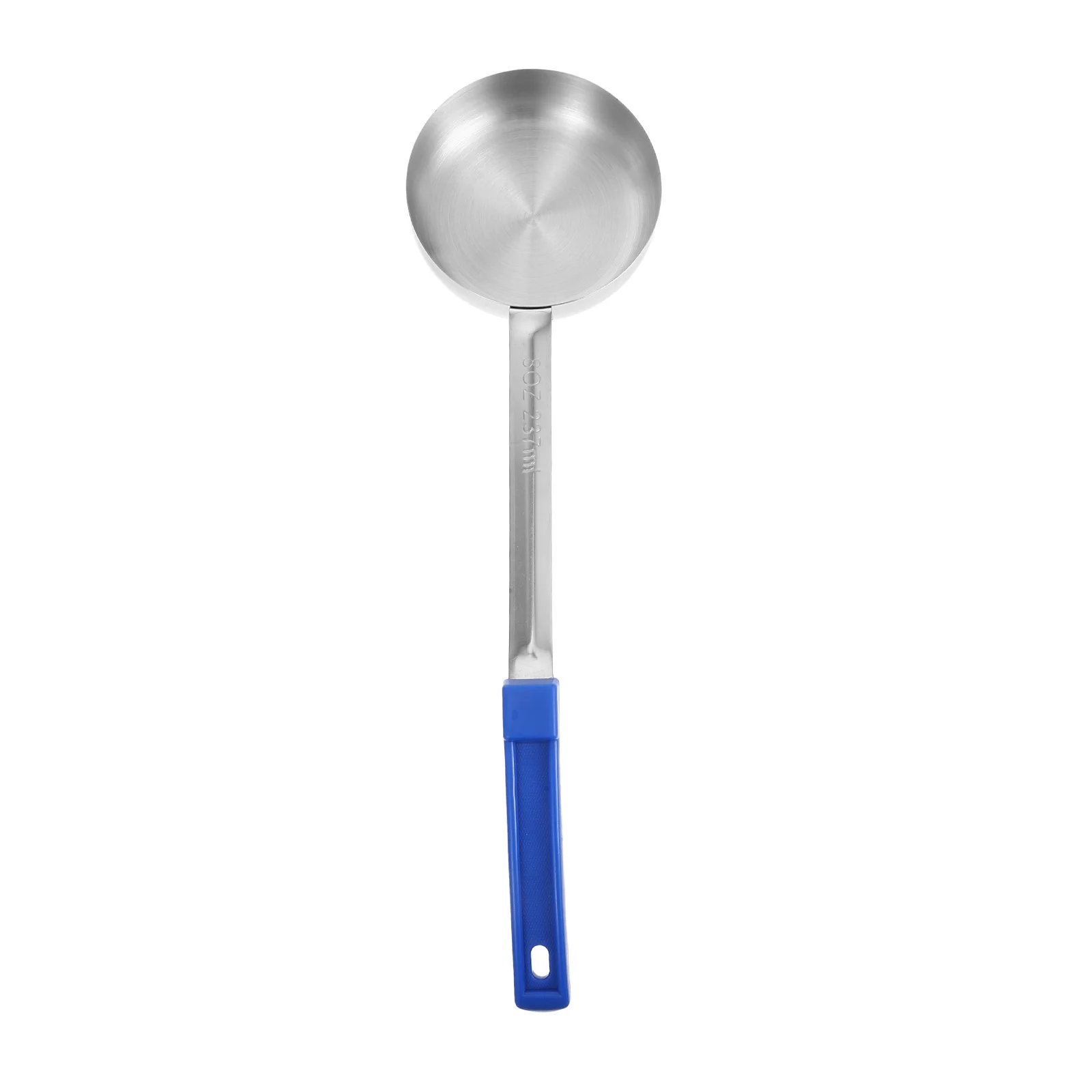 

Stainless Steel Sauce Ladle Serving Flat Bottom Portion Control Ladle For Pizza Soup Condiments Restaurant Use Durable Ergonomic