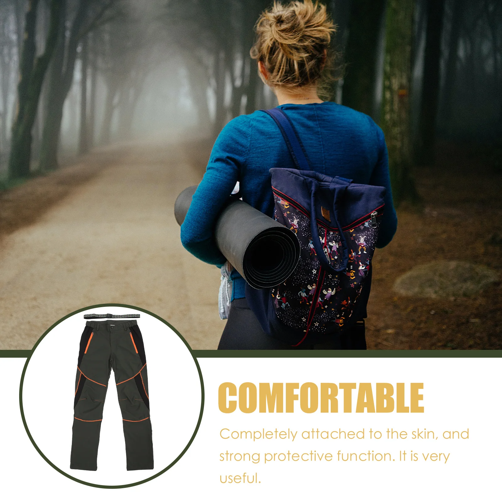 

Hiking Pants for Women Long Summer Comfortable Trousers Outdoor Climbing Loose Miss