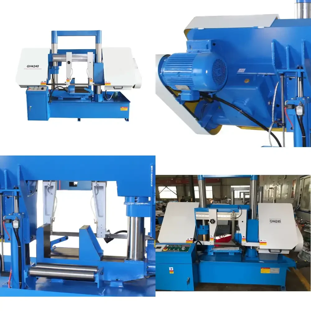 

Senmo GH4240 Machine Metal Cutting Gantry Band Saw Machine Double Column Band Saw Machine