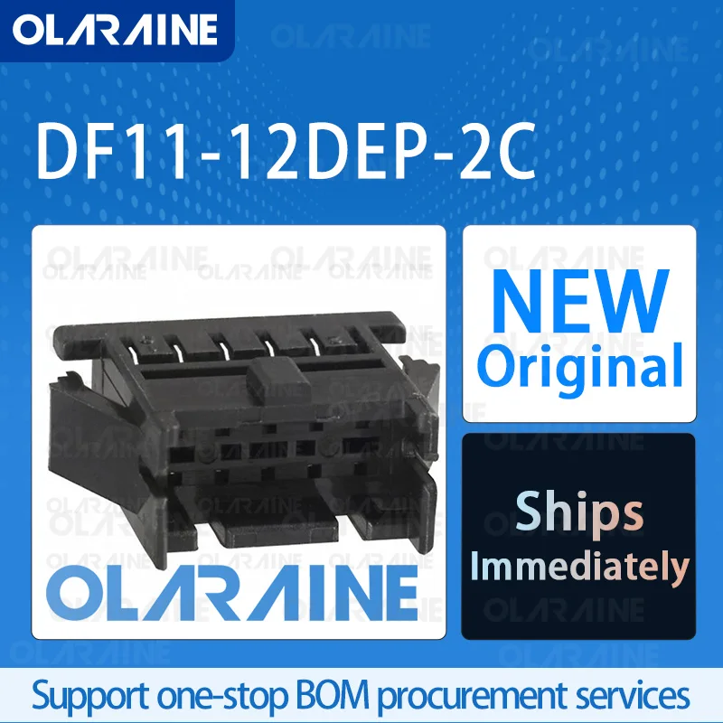 

20/50/100Pcs DF11-12DEP-2C 100% brand new and original IC chip Connectors Headers and Wire Housings 12 Position 2A