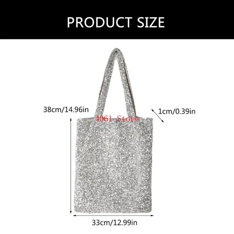 حقيبة إبط نسائية أعلى مقبض حقيبة يد كبيرة كيس الكتف الكتف الحقيبة الإبطية.