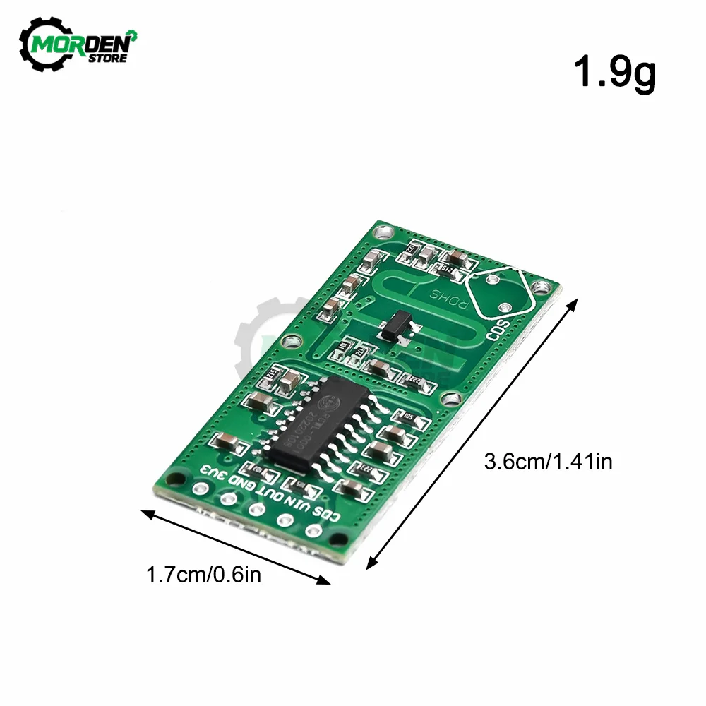 RCWL-0516 Microwave Radar Sensor Module Human Body Induction Switch Module Intelligent Sensor Output 3.3V