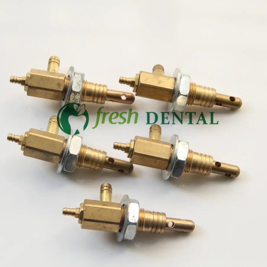 5PCS Dental Chair Unit Weak Suction Valve 3mm 5mm Copper Connector dental vacuum pump Valve High Quality SL1211