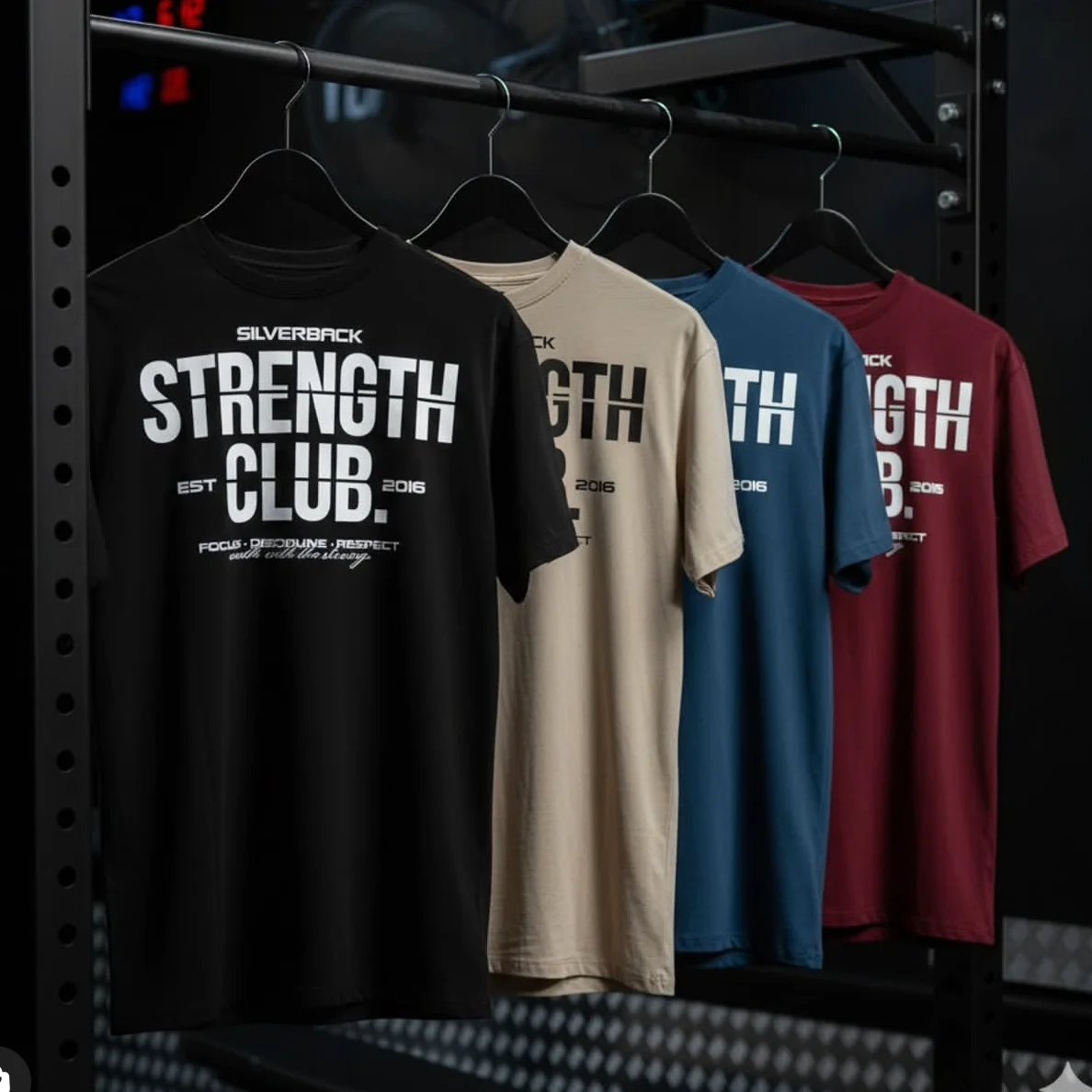 STRENGTH CLUB Oversized Loose Running T-Shirts Mens Gym Fitness Sports Half Sleeve T Shirt Training Bodybuilding Clothing Tee
