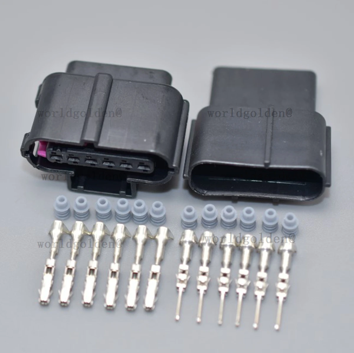 8K0973706 6Pin Terminal Connector for VW Audi Skoda Volvo Throttle Pedal Wire Assembly Installation car connector