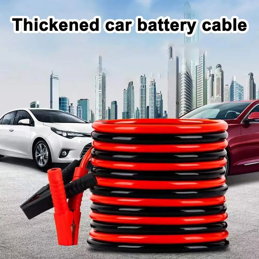 

Thickened Car Battery Cable Emergency Ignition Line Anti-freeze Automobile Jump Start Connection Wire For Car Battery Charging